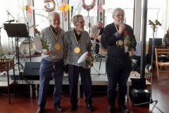 Jubilarer får blommor